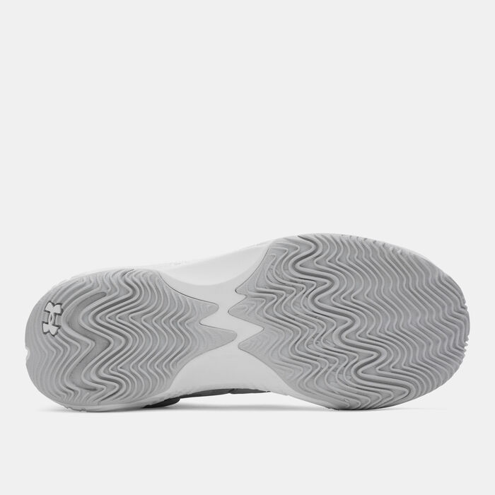 Under Armour Spawn 7 Mid Basketball Shoes Grey image number 3