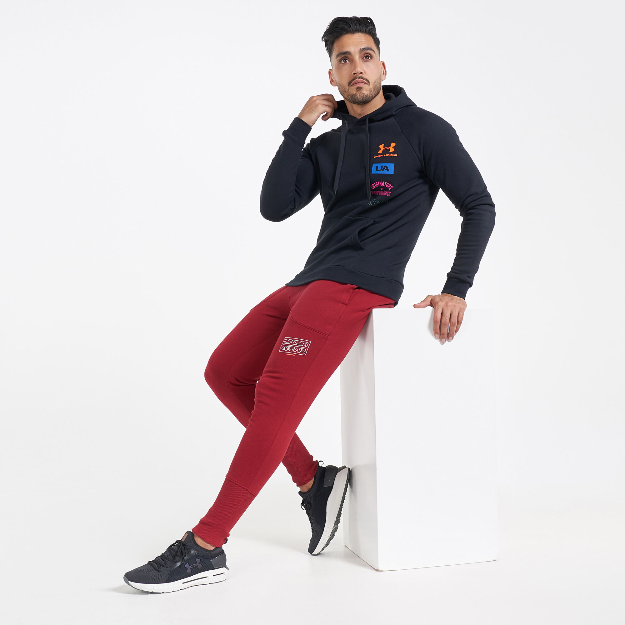 men's ua baseline fleece joggers
