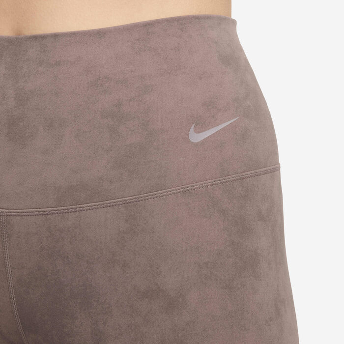 Nike Women's Zenvy Tie-Dye Gentle-Support Leggings Pink Nike Women's Zenvy Tie-Dye Gentle-Support Leggings Pink image number 4