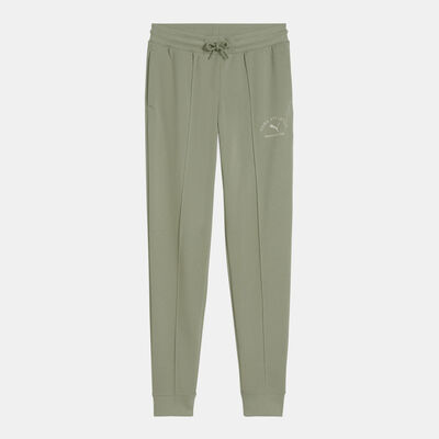 PUMA Men's Class Sweatpants Green