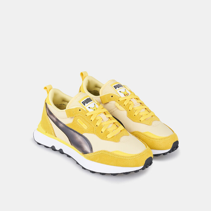 PUMA Kids' x POKÉMON Rider FV Pikachu Shoe yellow PUMA Kids' x POKÉMON Rider FV Pikachu Shoe yellow image number 2