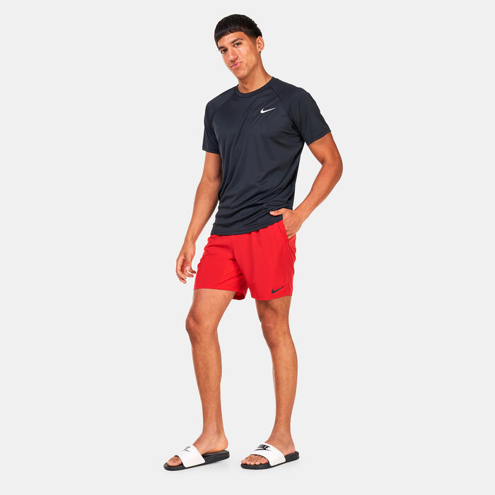 Nike Swim Men's Swim 7-Inch Volley Shorts Red Nike Swim Men's Swim 7-Inch Volley Shorts Red image number 2