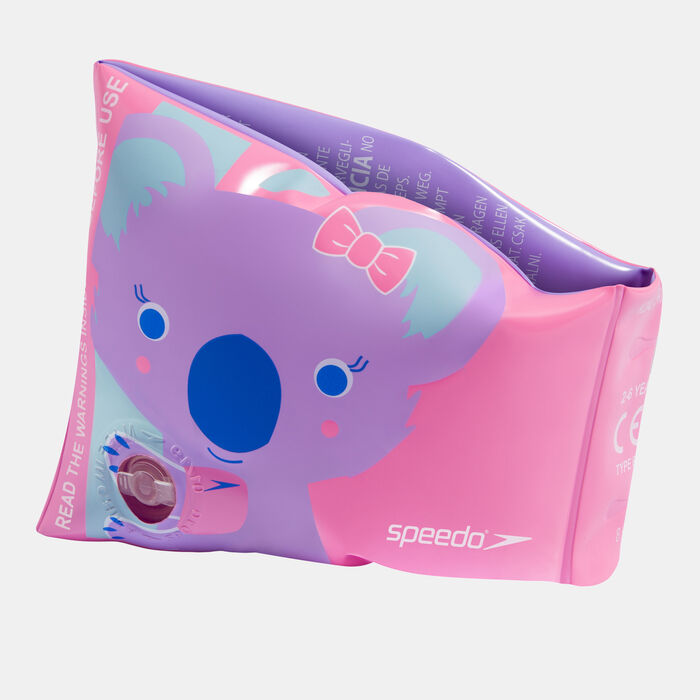 Speedo Kids' Koala Printed Swimming Armbands Pink image number 0