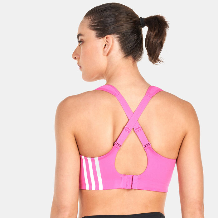 adidas Women's TLRD Impact High-Support Training Sports Bra Pink adidas Women's TLRD Impact High-Support Training Sports Bra Pink image number 1