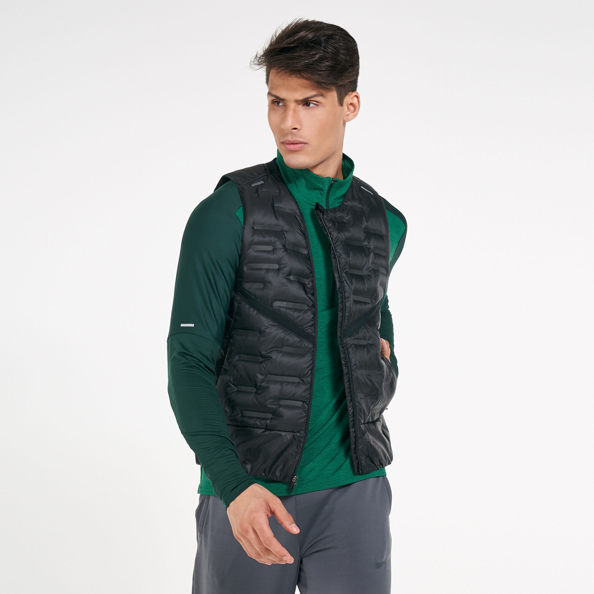 nike men's aeroloft running vest