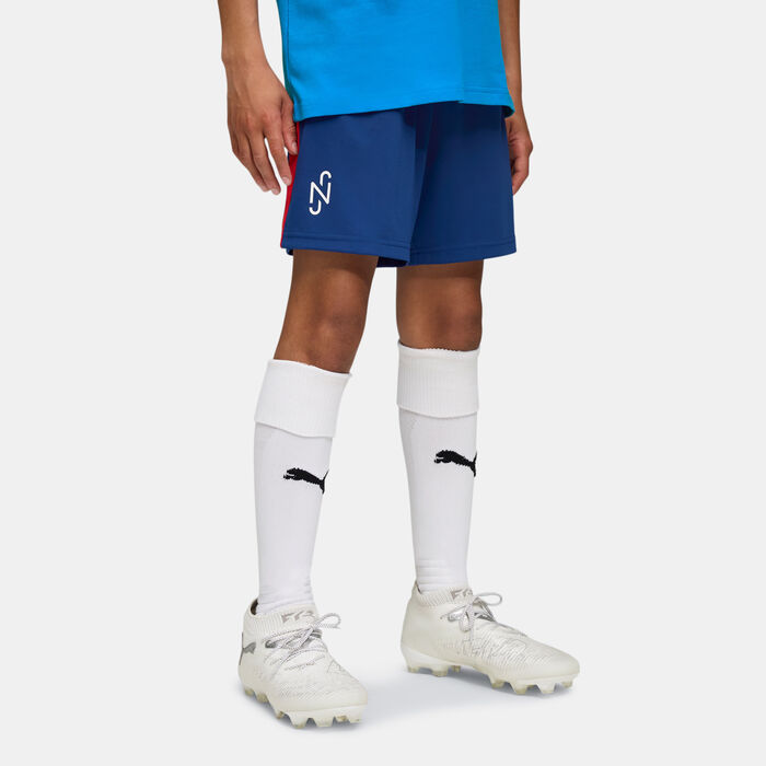 PUMA Kids' Neymar Jr. Playmaker Training Football Shorts Blue PUMA Kids' Neymar Jr. Playmaker Training Football Shorts Blue image number 0