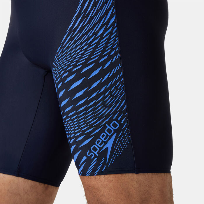 Speedo Men's Medley Logo Swimming Jammers Blue Speedo Men's Medley Logo Swimming Jammers Blue image number 3