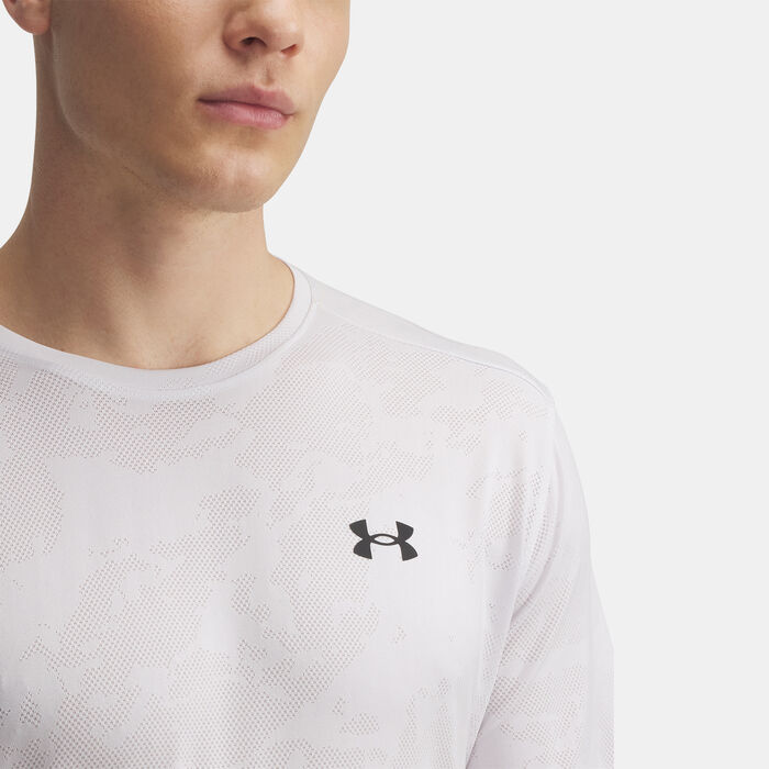 Under Armour Men's UA Tech Vent T-Shirt Grey Under Armour Men's UA Tech Vent T-Shirt Grey image number 2