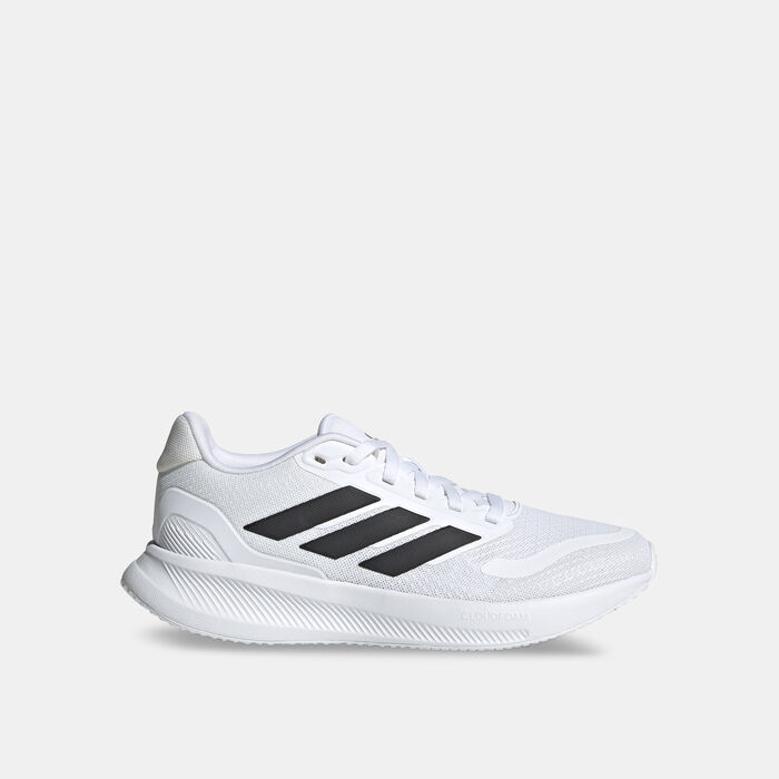 adidas Kids' Runfalcon 5 Shoes White adidas Kids' Runfalcon 5 Shoes White image number 0