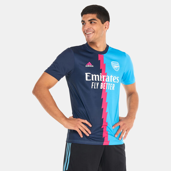 adidas Men's Arsenal F.C. Pre-Match Jersey - 2022/23 Blue image number 0