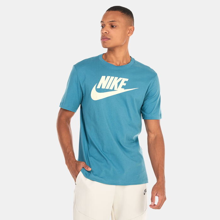 Nike Men's Sportswear Icon Futura T-Shirt Green Nike Men's Sportswear Icon Futura T-Shirt Green image number 0