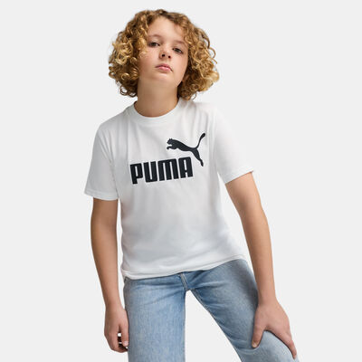 PUMA Kids' Essential No. 1 Logo T-Shirt White