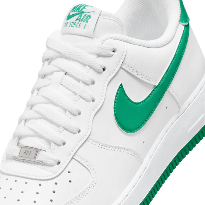 Nike Men's Air Force 1 '07 Shoes White Nike Men's Air Force 1 '07 Shoes White image number 9