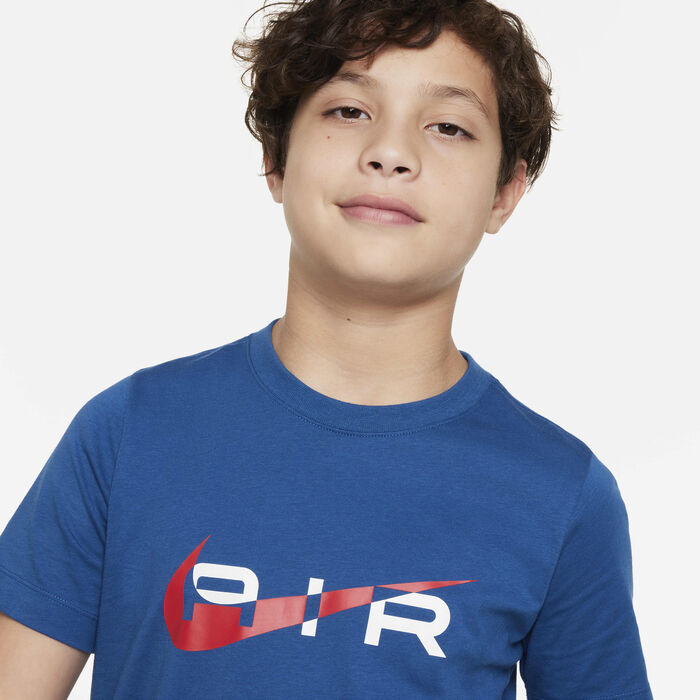 Nike Kids' Air T-Shirt Blue Nike Kids' Air T-Shirt Blue image number 2
