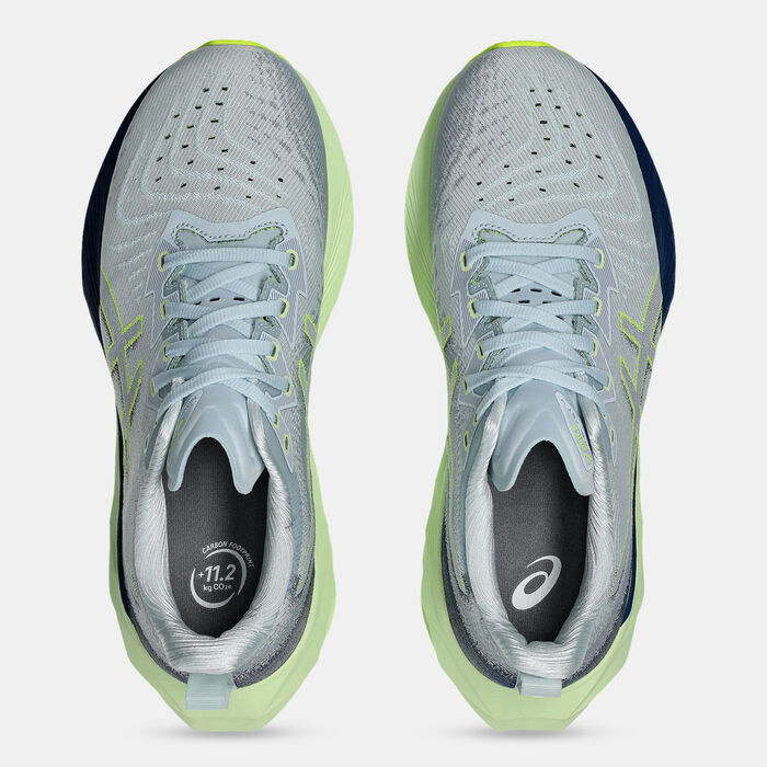 ASICS Women's NOVABLAST 4 Running Shoes Grey ASICS Women's NOVABLAST 4 Running Shoes Grey image number 4