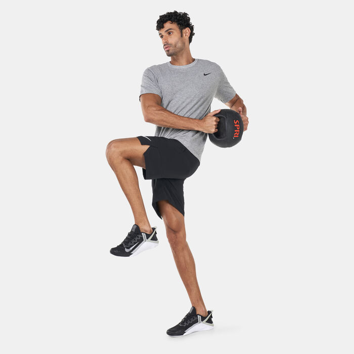 Nike Men's Dri-FIT Training T-Shirt Grey Nike Men's Dri-FIT Training T-Shirt Grey image number 2