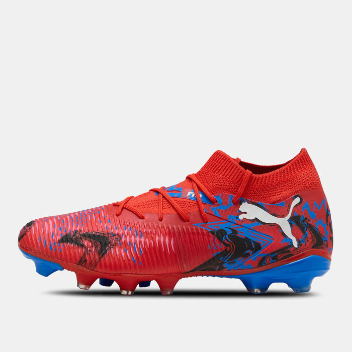 PUMA Kids' FUTURE 8 MATCH PLAYMAKERS Firm Ground/Artificial Ground Football Shoes Red PUMA Kids' FUTURE 8 MATCH PLAYMAKERS Firm Ground/Artificial Ground Football Shoes Red image number 2