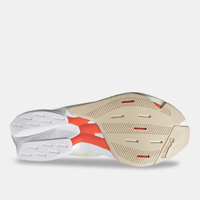 adidas Women's Adizero Adios 8 Running Shoes White adidas Women's Adizero Adios 8 Running Shoes White image number 3