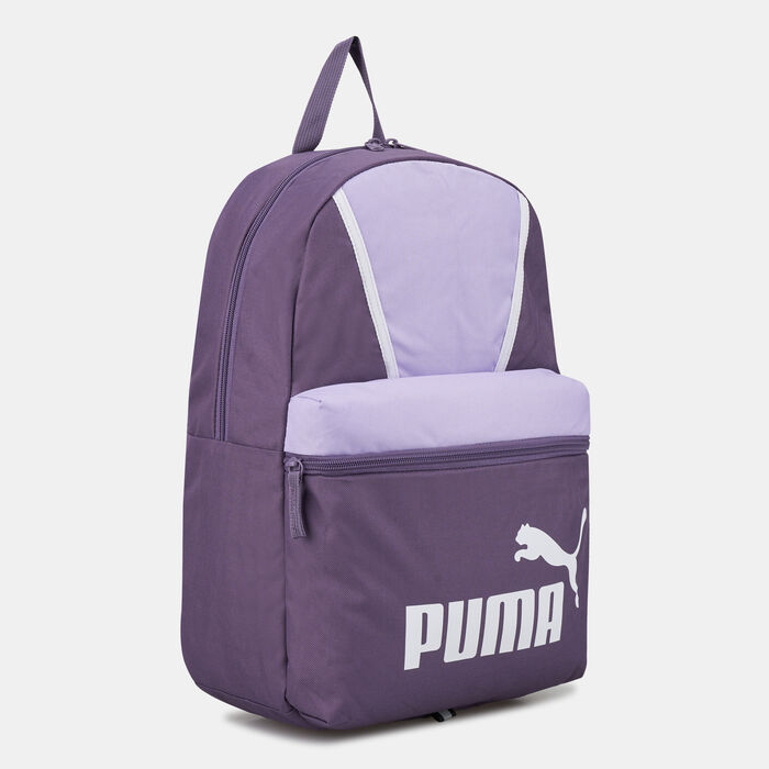 PUMA Men's Phase Blocking Backpack Purple PUMA Men's Phase Blocking Backpack Purple image number 2