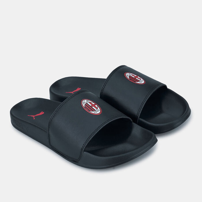 PUMA Men's AC Milan Leadcat 2.0 Slides Black PUMA Men's AC Milan Leadcat 2.0 Slides Black image number 0