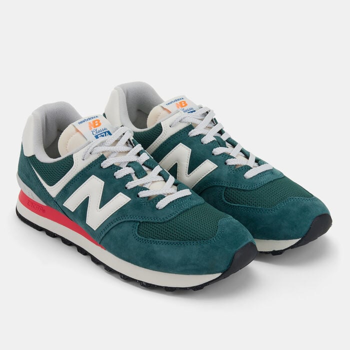 New Balance Men's 574 Shoes Green New Balance Men's 574 Shoes Green image number 1
