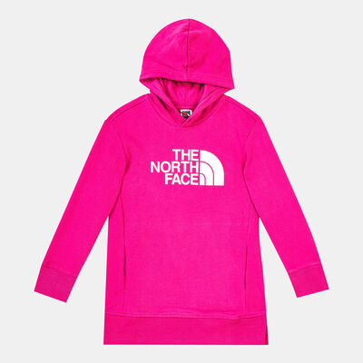 The North Face Kids' Graphic Relaxed Pullover Hoodie Pink The North Face Kids' Graphic Relaxed Pullover Hoodie Pink