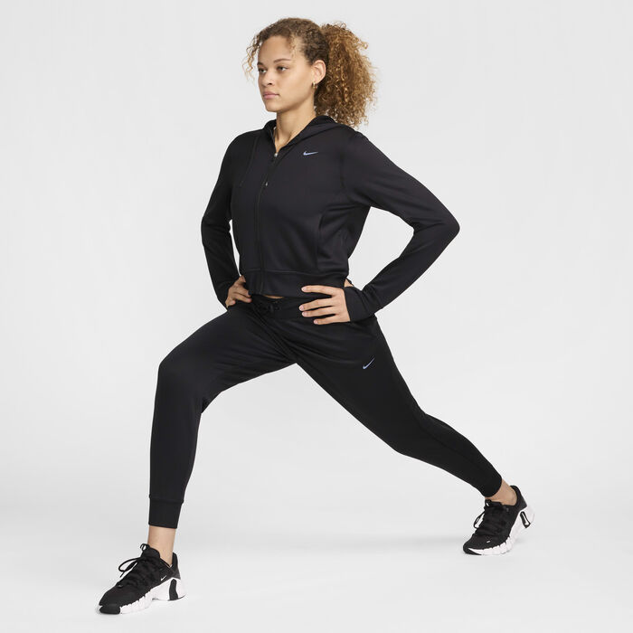 Nike Women's Therma-FIT One High-Waisted 7/8 Trousers Black Nike Women's Therma-FIT One High-Waisted 7/8 Trousers Black image number 5