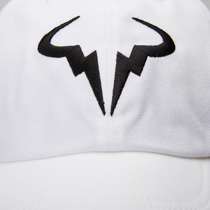 Nike Court AeroBill Rafa Heritage86 Hat White Nike Court AeroBill Rafa Heritage86 Hat White image number 2