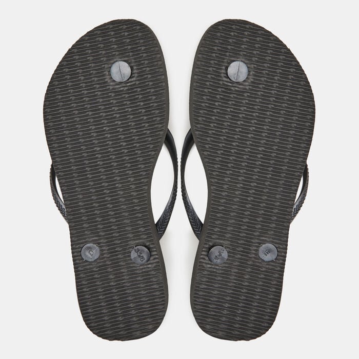 Havaianas Women's Slim Flip Fops Black Havaianas Women's Slim Flip Fops Black image number 1