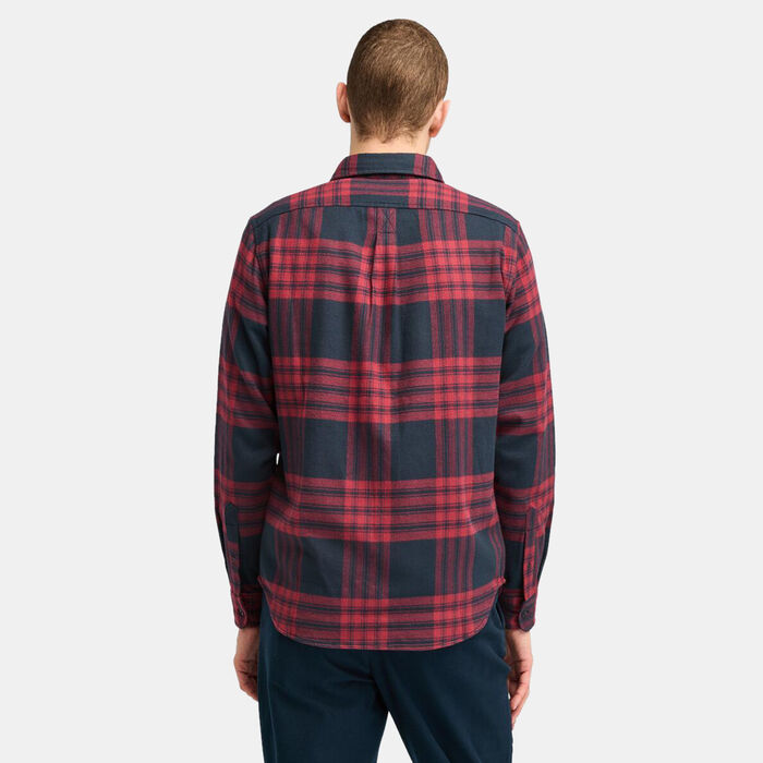 Timberland Men's Flannel Check Shirt Blue Timberland Men's Flannel Check Shirt Blue image number 1