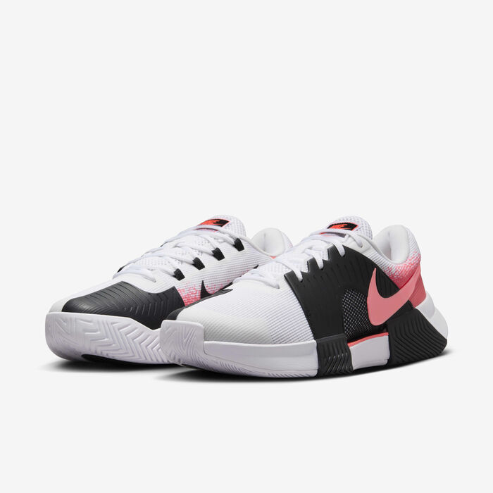 Nike Men's Zoom GP Challenge 1 Hard Court Tennis Shoes White Nike Men's Zoom GP Challenge 1 Hard Court Tennis Shoes White image number 4
