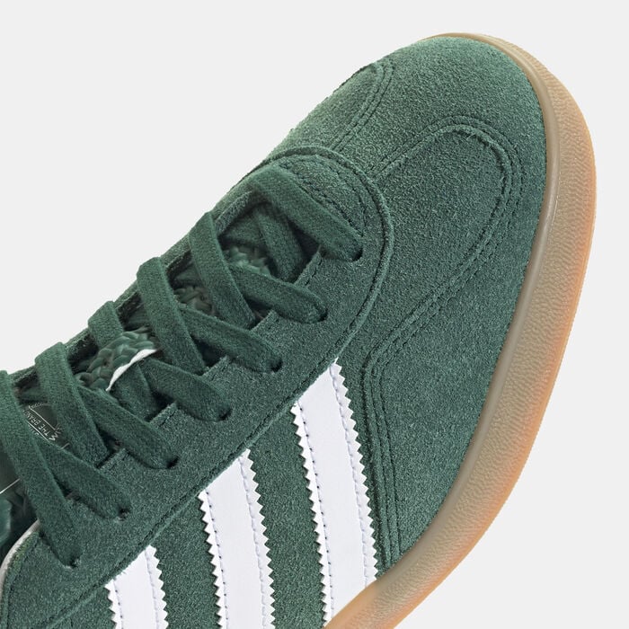 adidas Originals Men's Gazelle Indoor Shoes Green adidas Originals Men's Gazelle Indoor Shoes Green image number 5