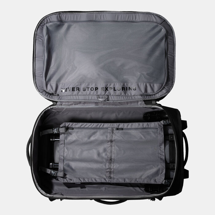 The North Face Base Camp Rolling Thunder Luggage Trolley Bag Black The North Face Base Camp Rolling Thunder Luggage Trolley Bag Black image number 2