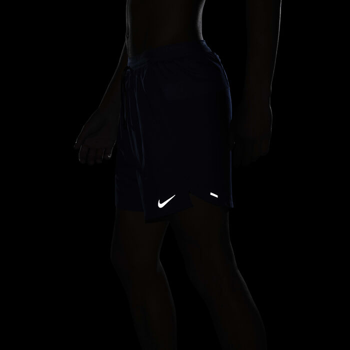 Nike Men's Stride Dri-FIT 2-in-1 Running Shorts Blue Nike Men's Stride Dri-FIT 2-in-1 Running Shorts Blue image number 7