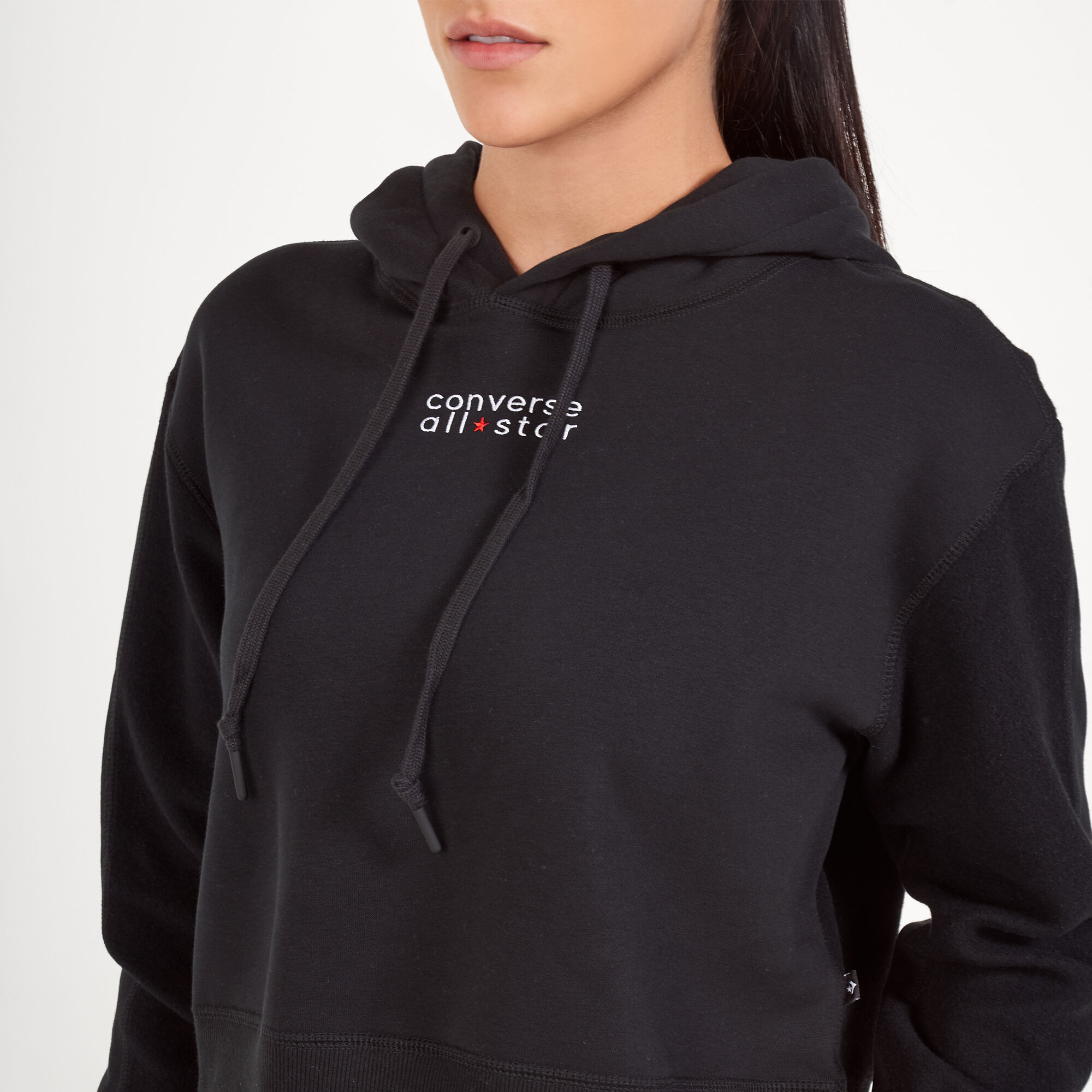 Converse all star hoodie women's deals