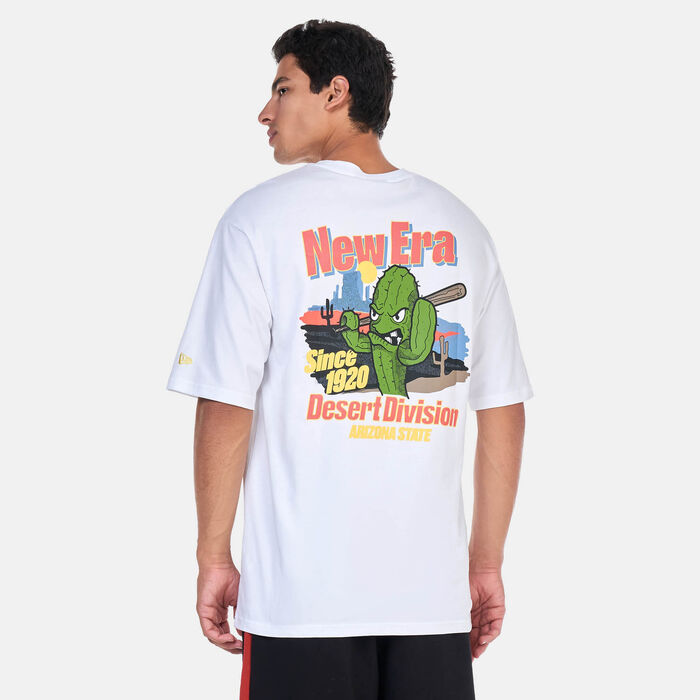 New Era Men's Character Graphic T-Shirt White New Era Men's Character Graphic T-Shirt White image number 1