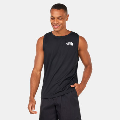 The North Face Men's Mountain Athletics Tank Top Orange