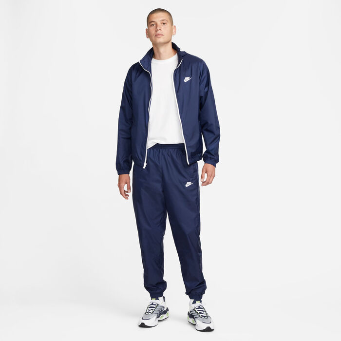 Nike Men's Club Woven Tracksuit Blue image number 2