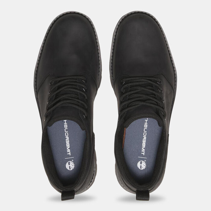 Timberland Men's Britton Road Mid Waterproof Chukka Boots Black image number 4