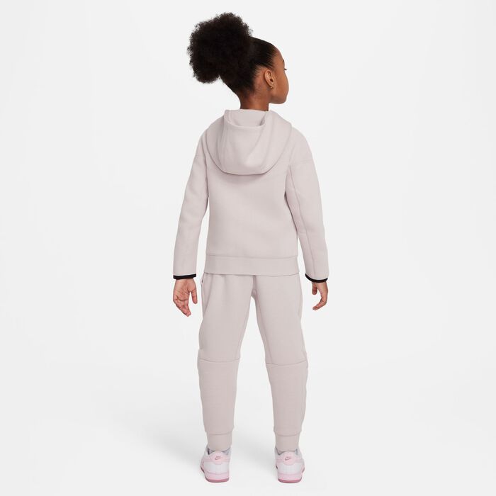 Nike Kids' Sportswear Tech Fleece Full-Zip 2-Piece Hoodie Set Beige Nike Kids' Sportswear Tech Fleece Full-Zip 2-Piece Hoodie Set Beige image number 3