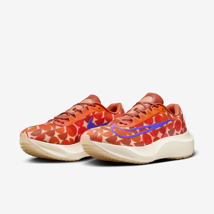 Nike Men's Zoom Fly 5 Premium Road Running Shoes Orange Nike Men's Zoom Fly 5 Premium Road Running Shoes Orange image number 4