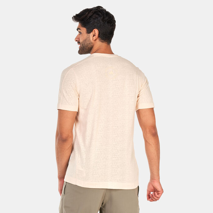 adidas Men's Yoga Training T-Shirt Orange image number 1