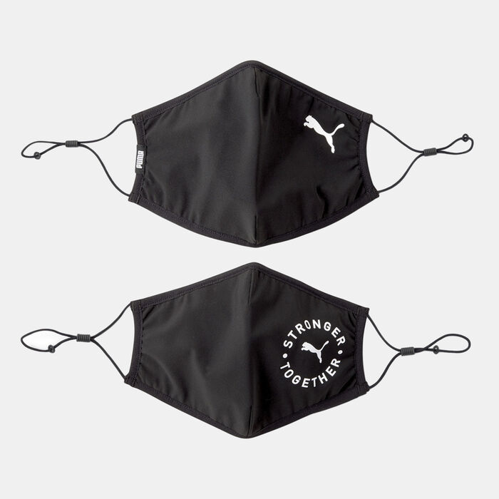 PUMA PUMA Face Mask 2.0 (2 pack) Multi-Color PUMA PUMA Face Mask 2.0 (2 pack) Multi-Color image number 0