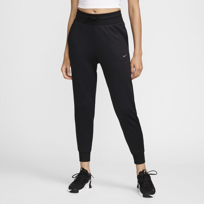 Nike Women's Therma-FIT One High-Waisted 7/8 Trousers Black Nike Women's Therma-FIT One High-Waisted 7/8 Trousers Black image number 0