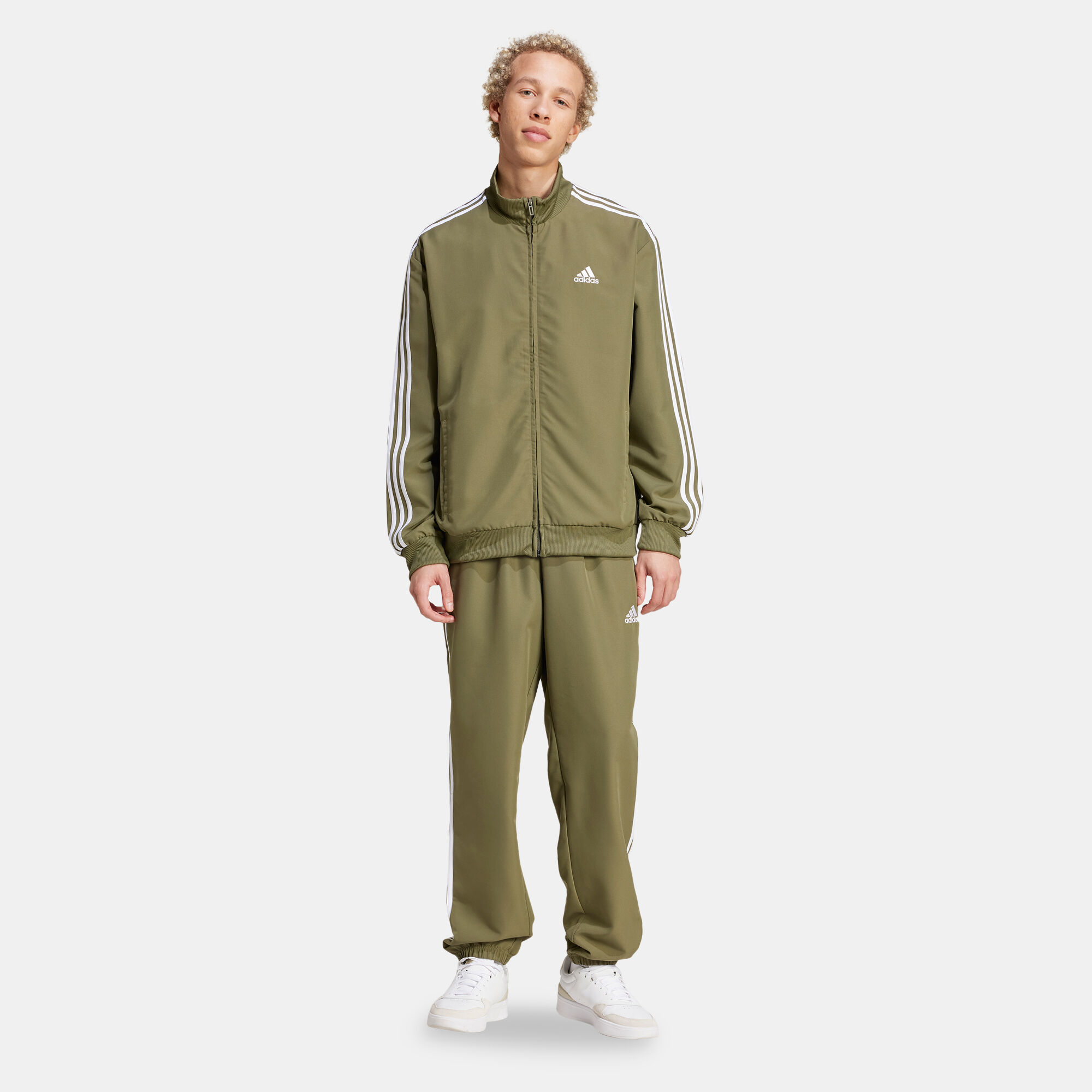 Adidas red green yellow stripe tracksuit top