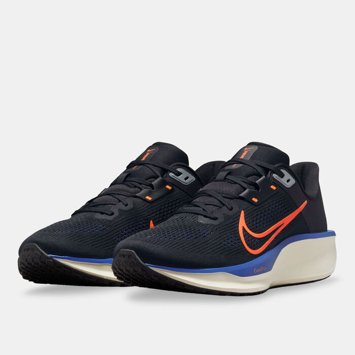 Nike Men's Quest 6 Road Running Shoes Black Nike Men's Quest 6 Road Running Shoes Black image number 1