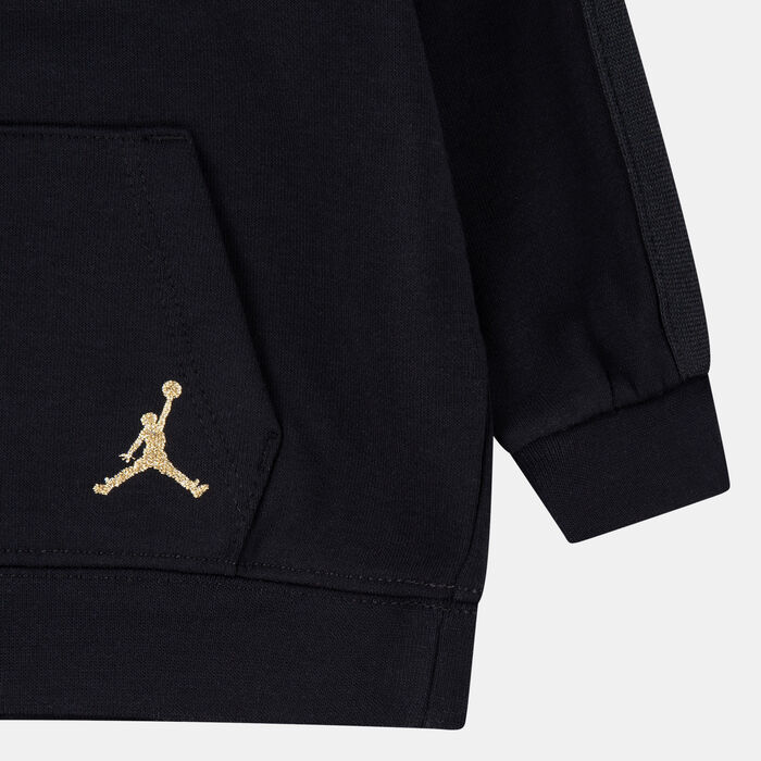 Jordan Kids' See Me Shine Hoodie And Pants Set Black Jordan Kids' See Me Shine Hoodie And Pants Set Black image number 3