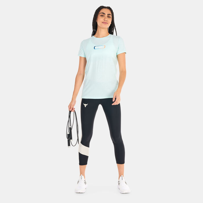 Under Armour Women's UA Gradient Pill T-Shirt Blue Under Armour Women's UA Gradient Pill T-Shirt Blue image number 2