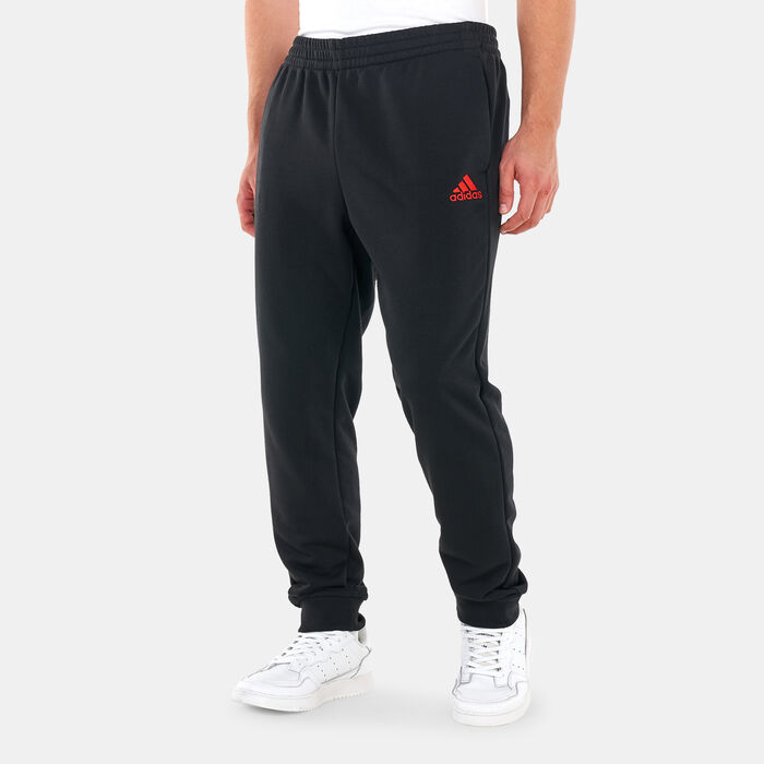 adidas Men's AEROREADY Essentials Big Logo Tracksuit Black adidas Men's AEROREADY Essentials Big Logo Tracksuit Black image number 2