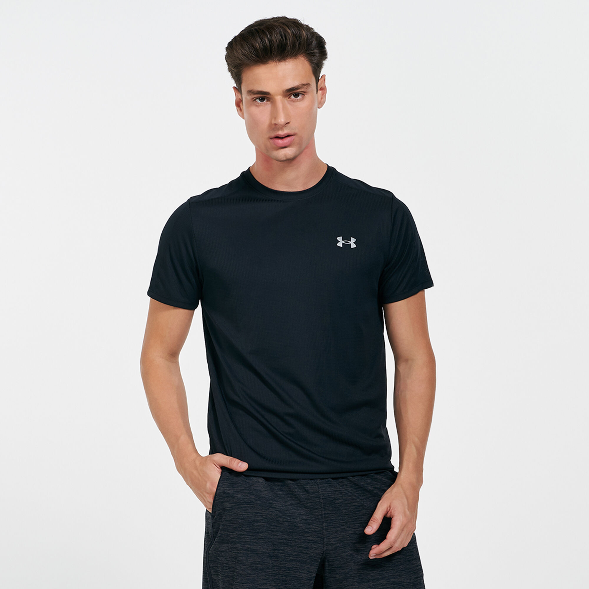 Under armour speed stride t shirt on sale